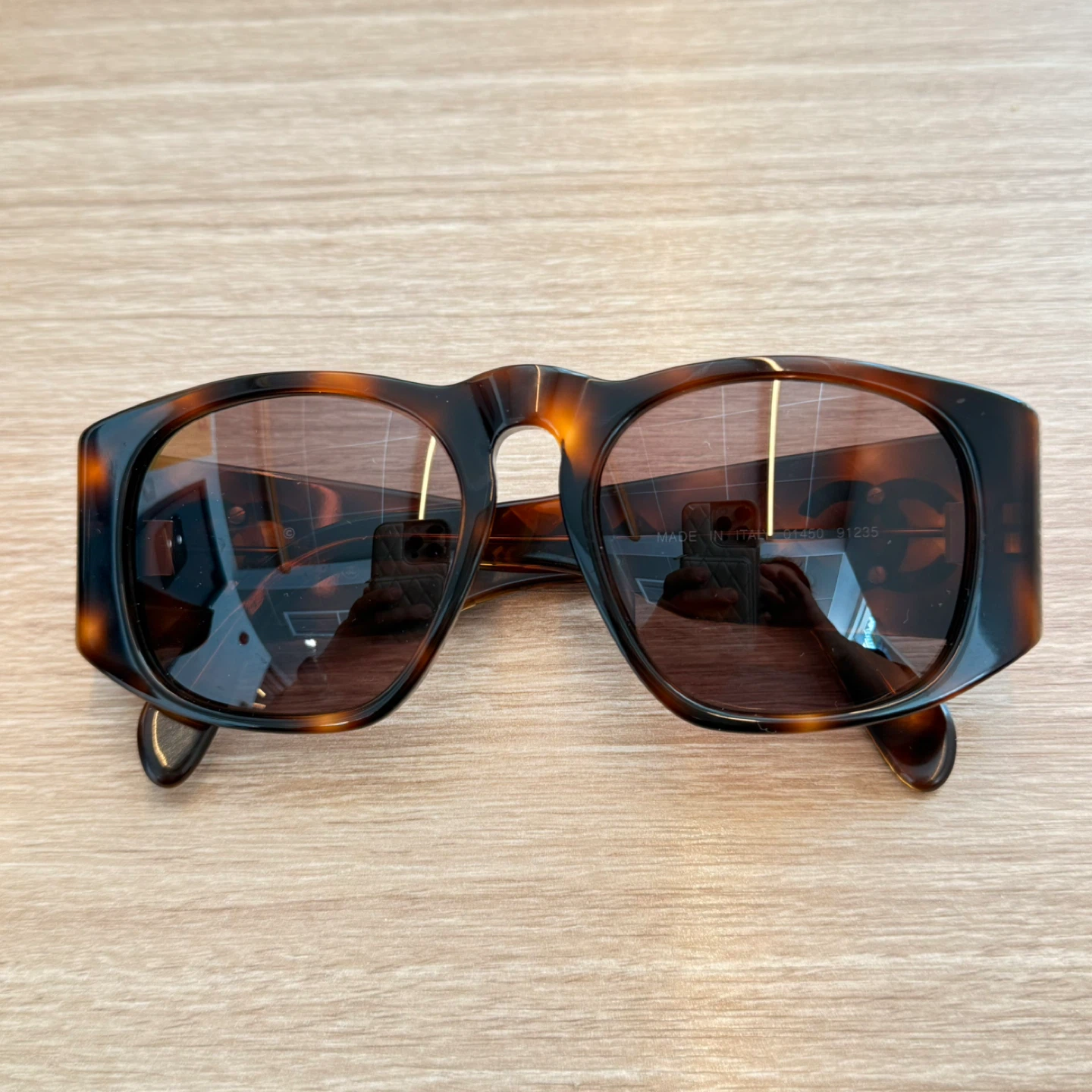 Authentic chanel sunglasses