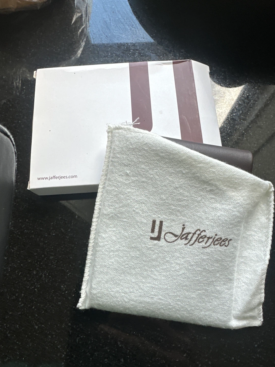 Jafferees Brown Leather Bifold Wallet - photo 3