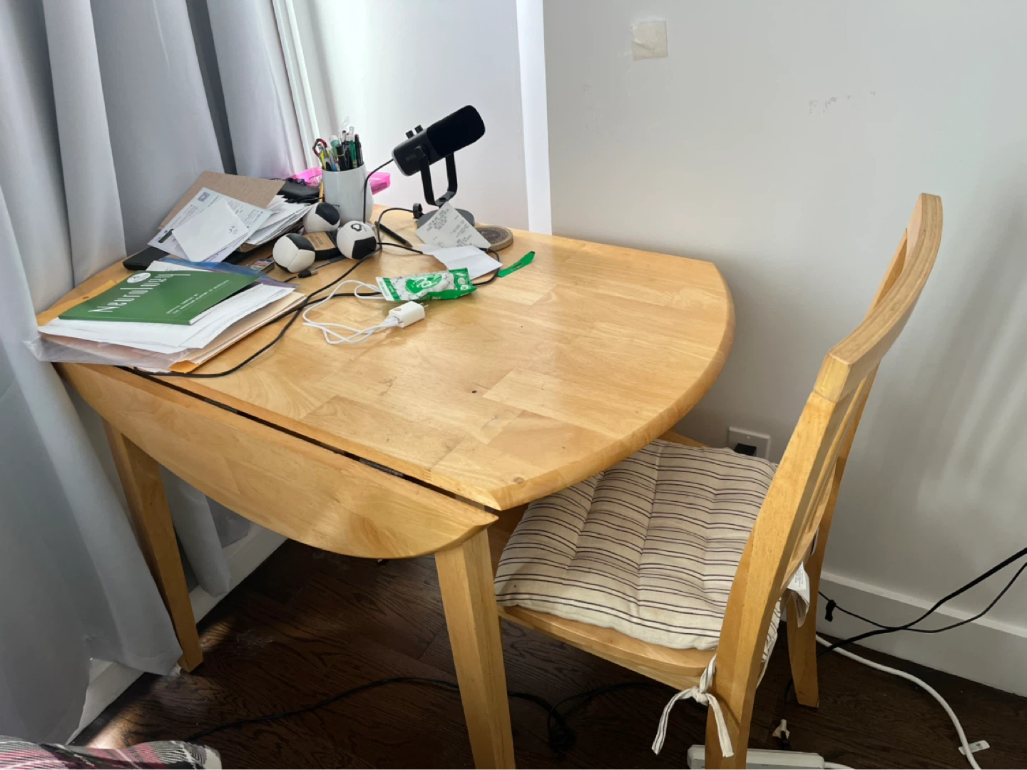 Drop Leaf Table and Chair Set - photo 2