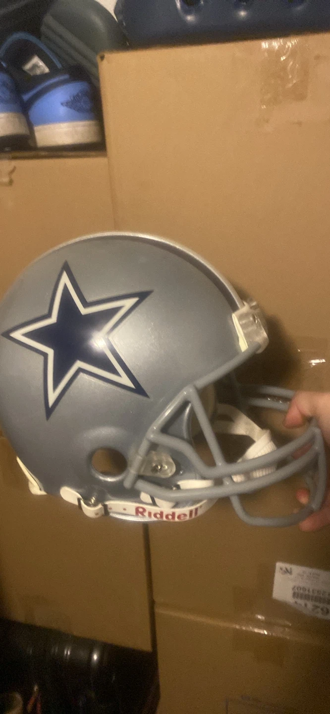 Dallas Cowboys NFL Riddell Replica Football Helmet - photo 2
