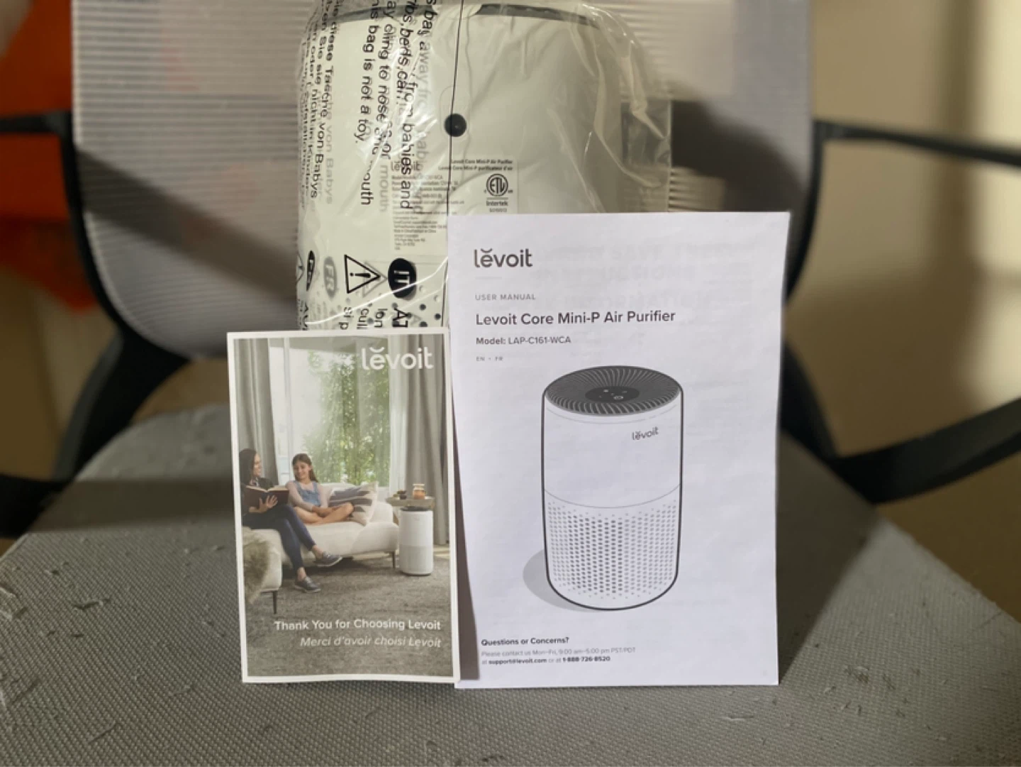 Levoit Core Mini-P Air Purifier - White