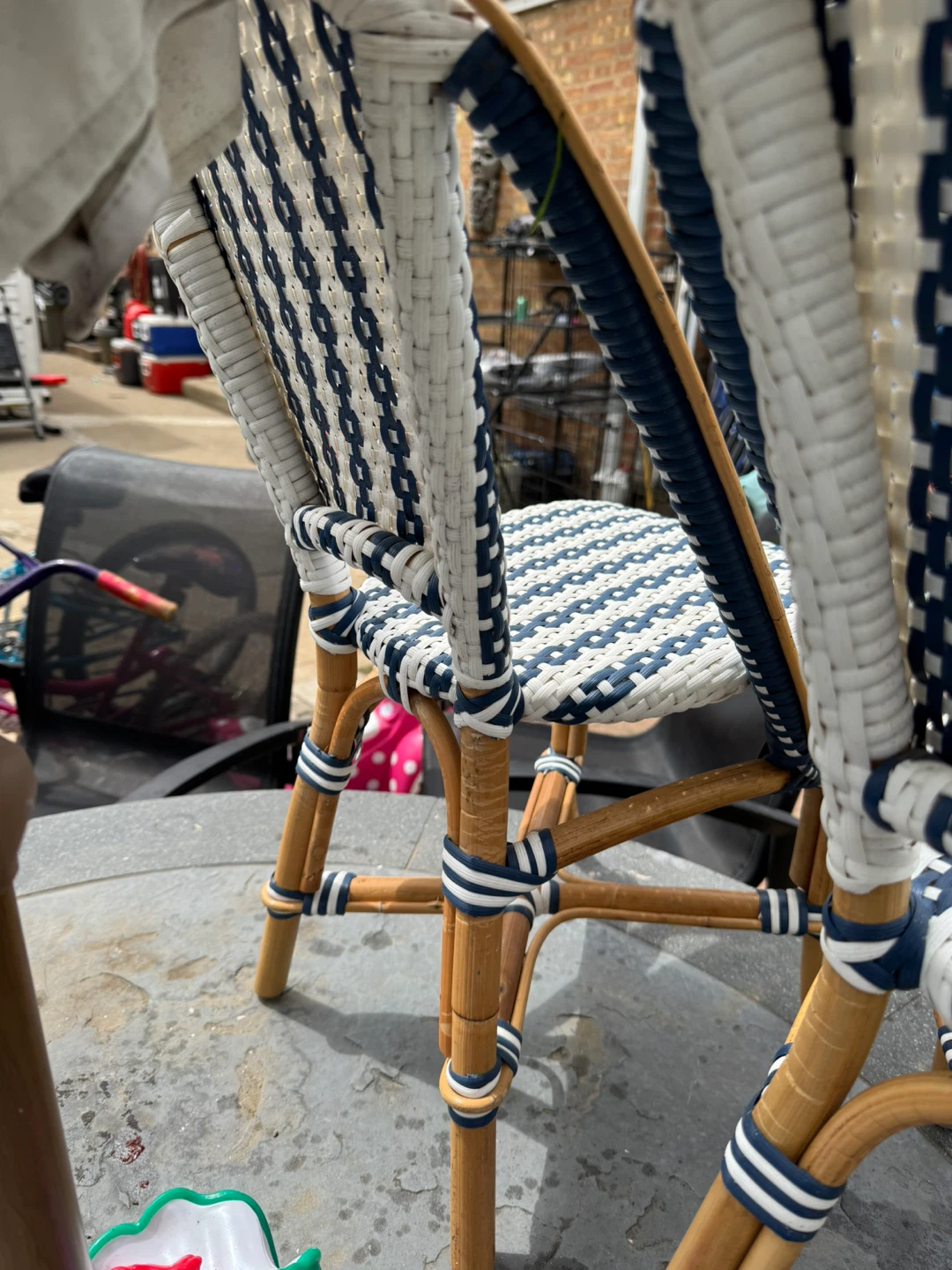 Woven Bistro Chairs (Set of 2) - photo 4