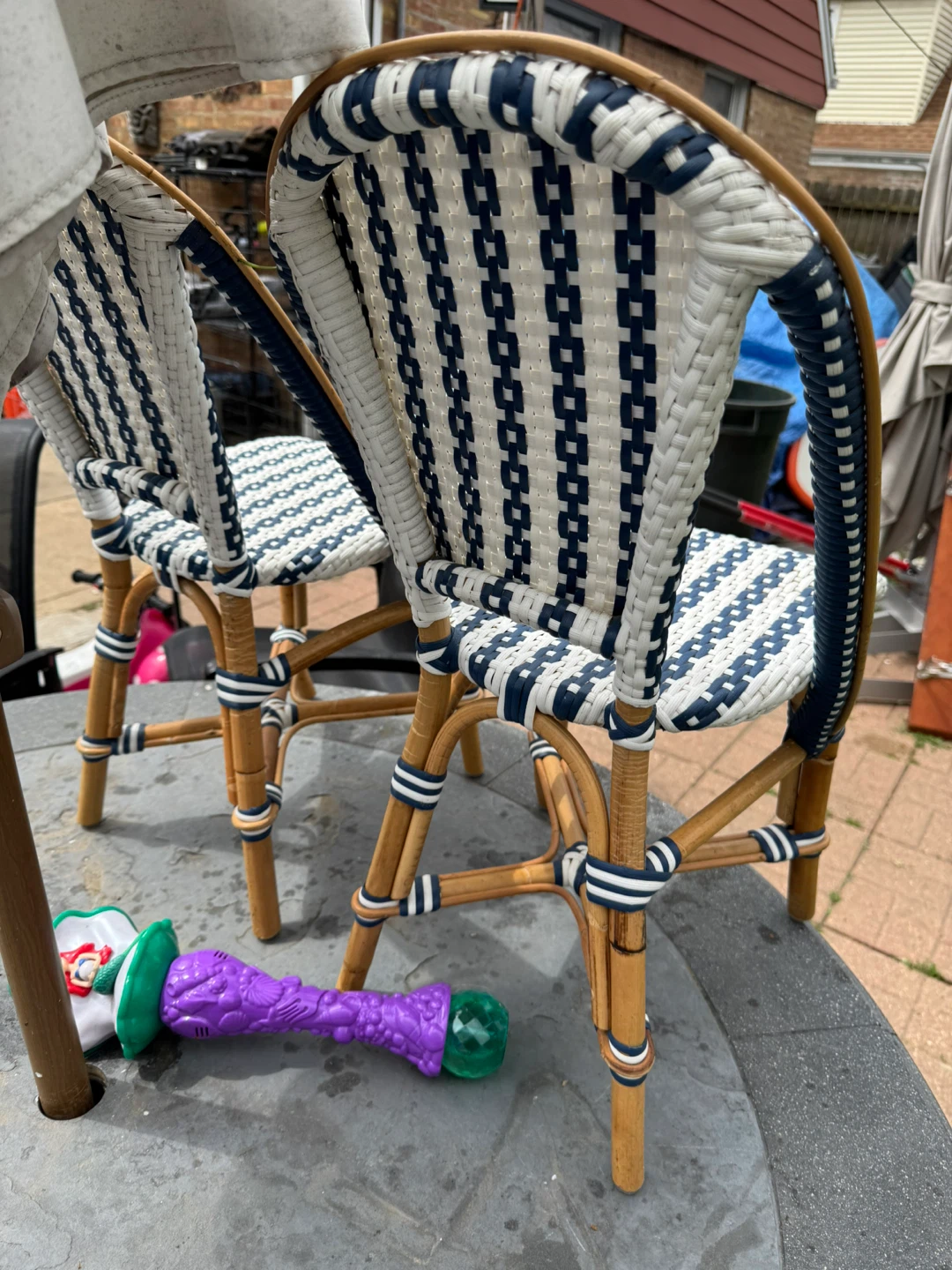 Woven Bistro Chairs (Set of 2) - photo 3