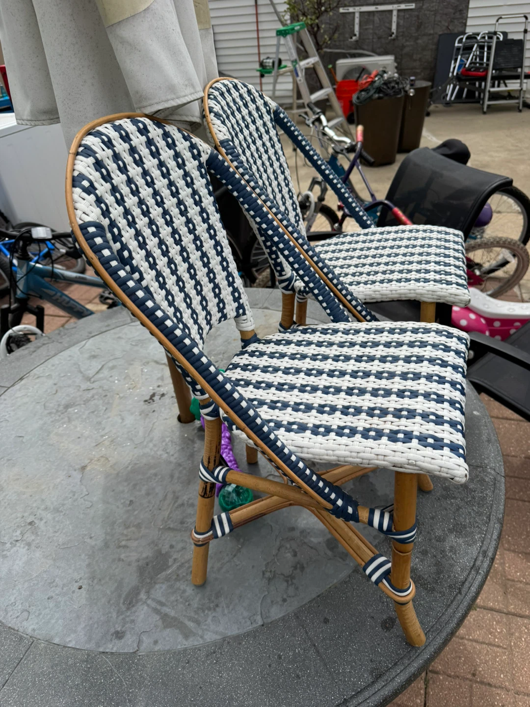Woven Bistro Chairs (Set of 2) - photo 2