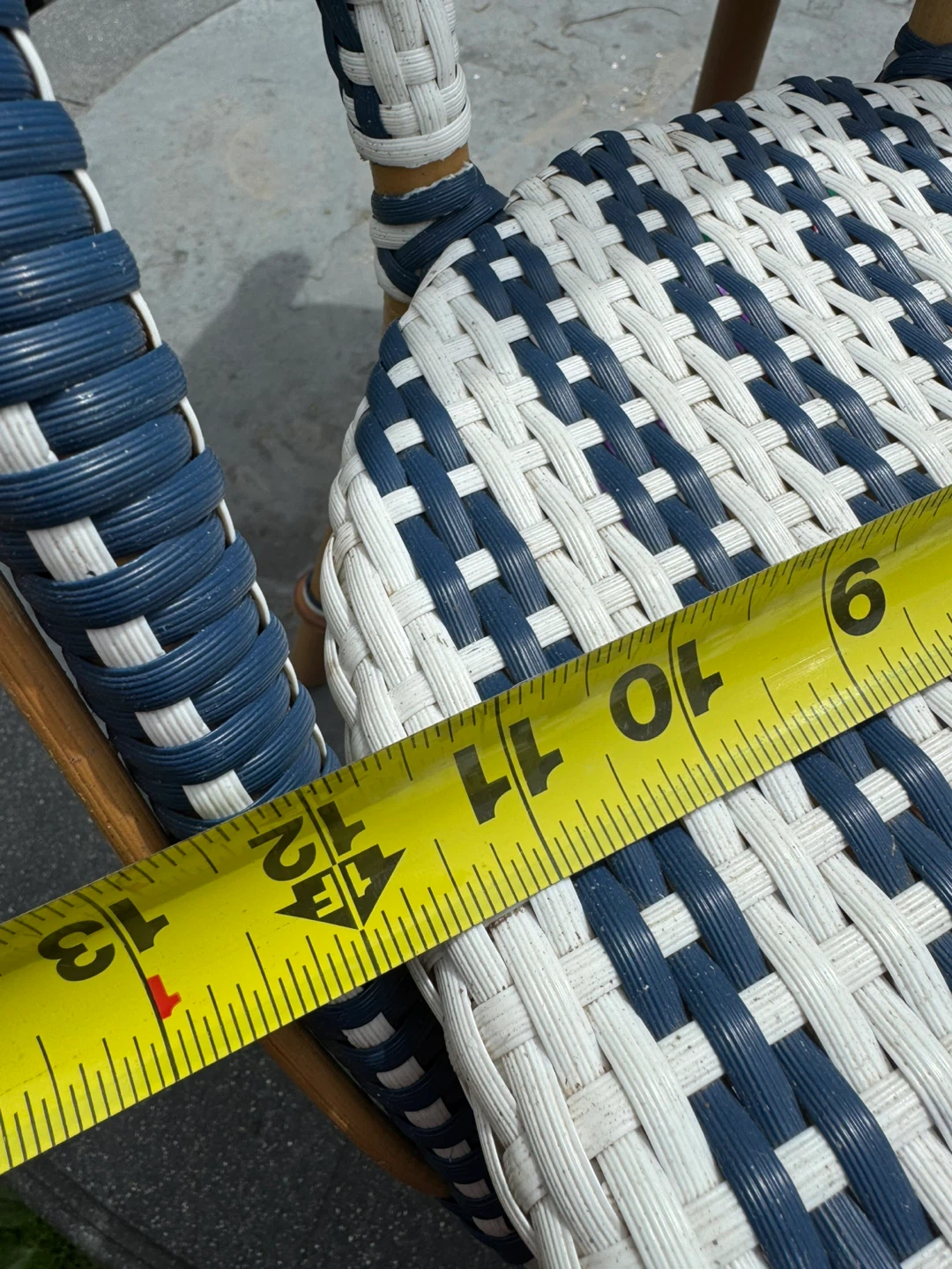Woven Bistro Chairs (Set of 2) - photo 5