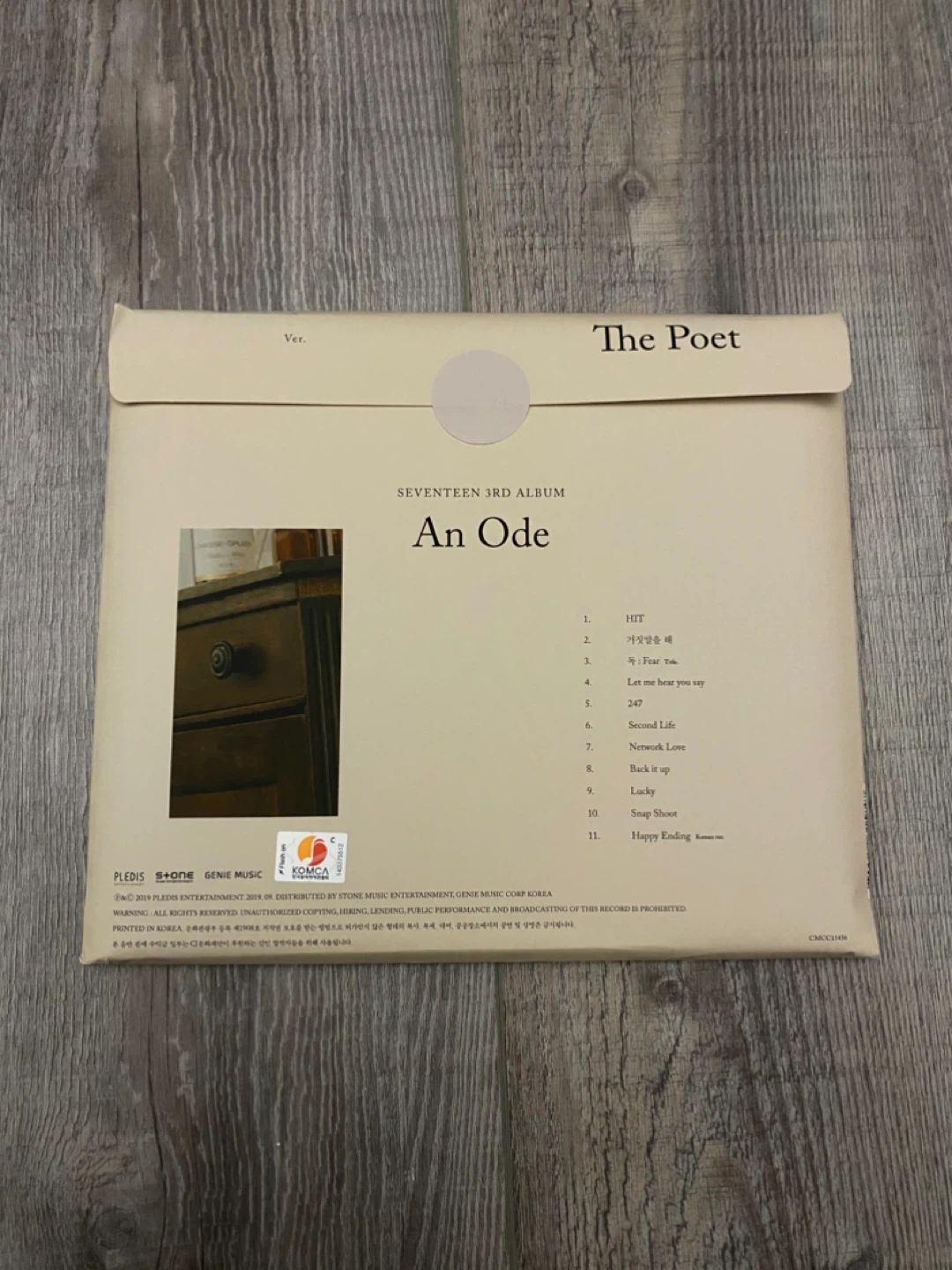 SEVENTEEN An Ode The Poet Ver. Album - photo 2