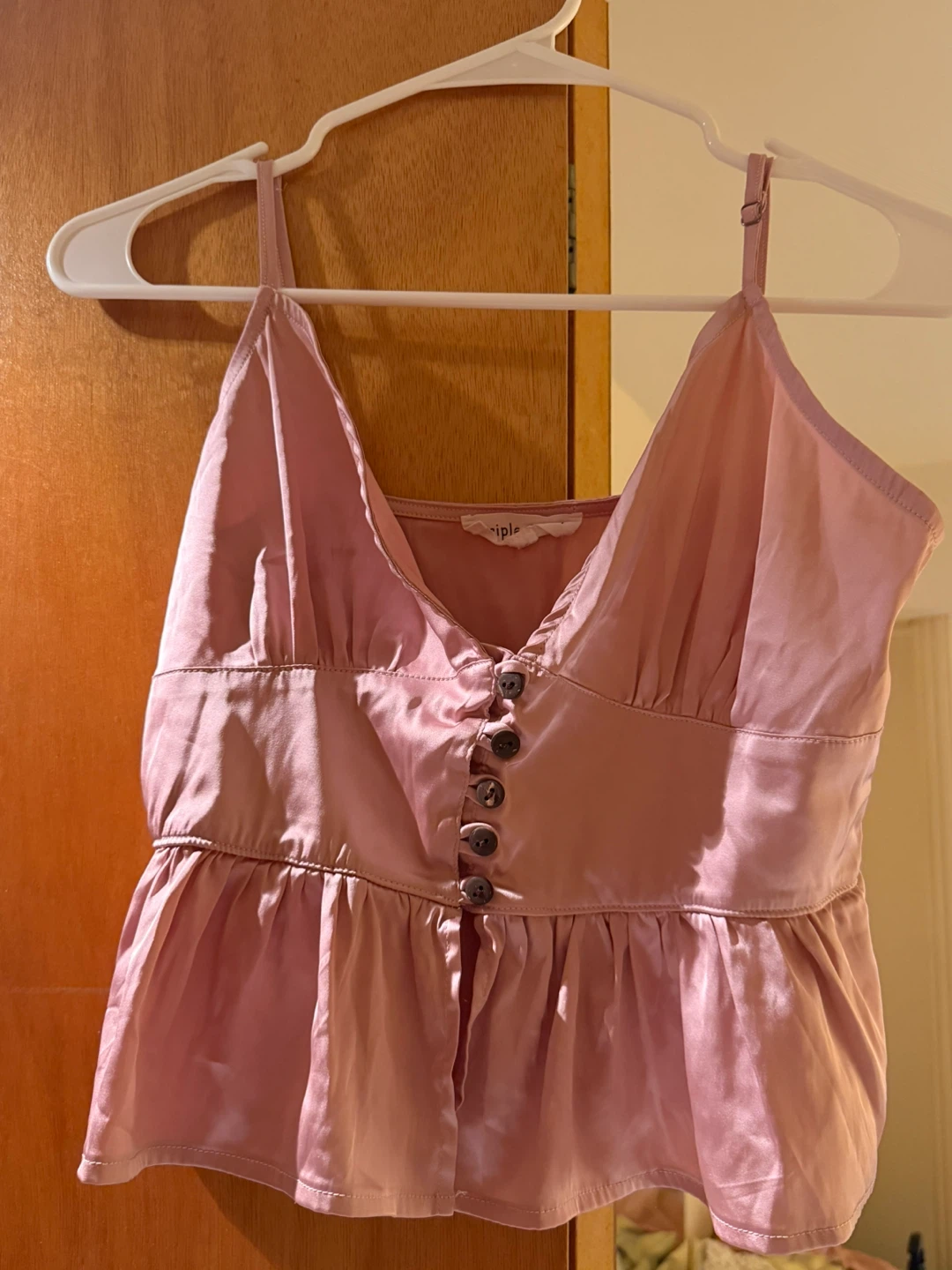 Pink Ruffle Cami Top - photo 3