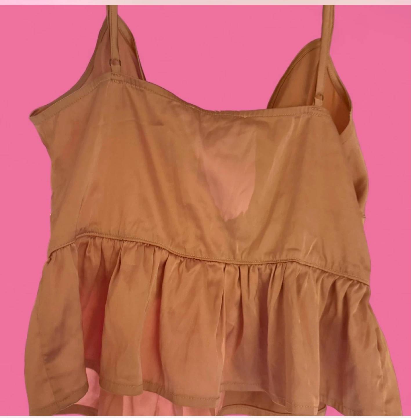 Pink Ruffle Cami Top - photo 2