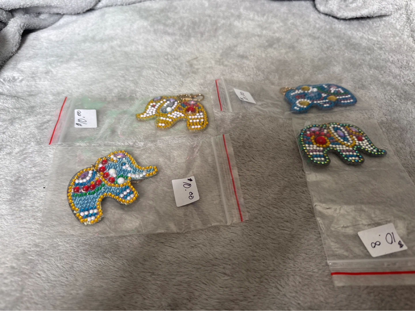 Elephant Diamond Painting Charms