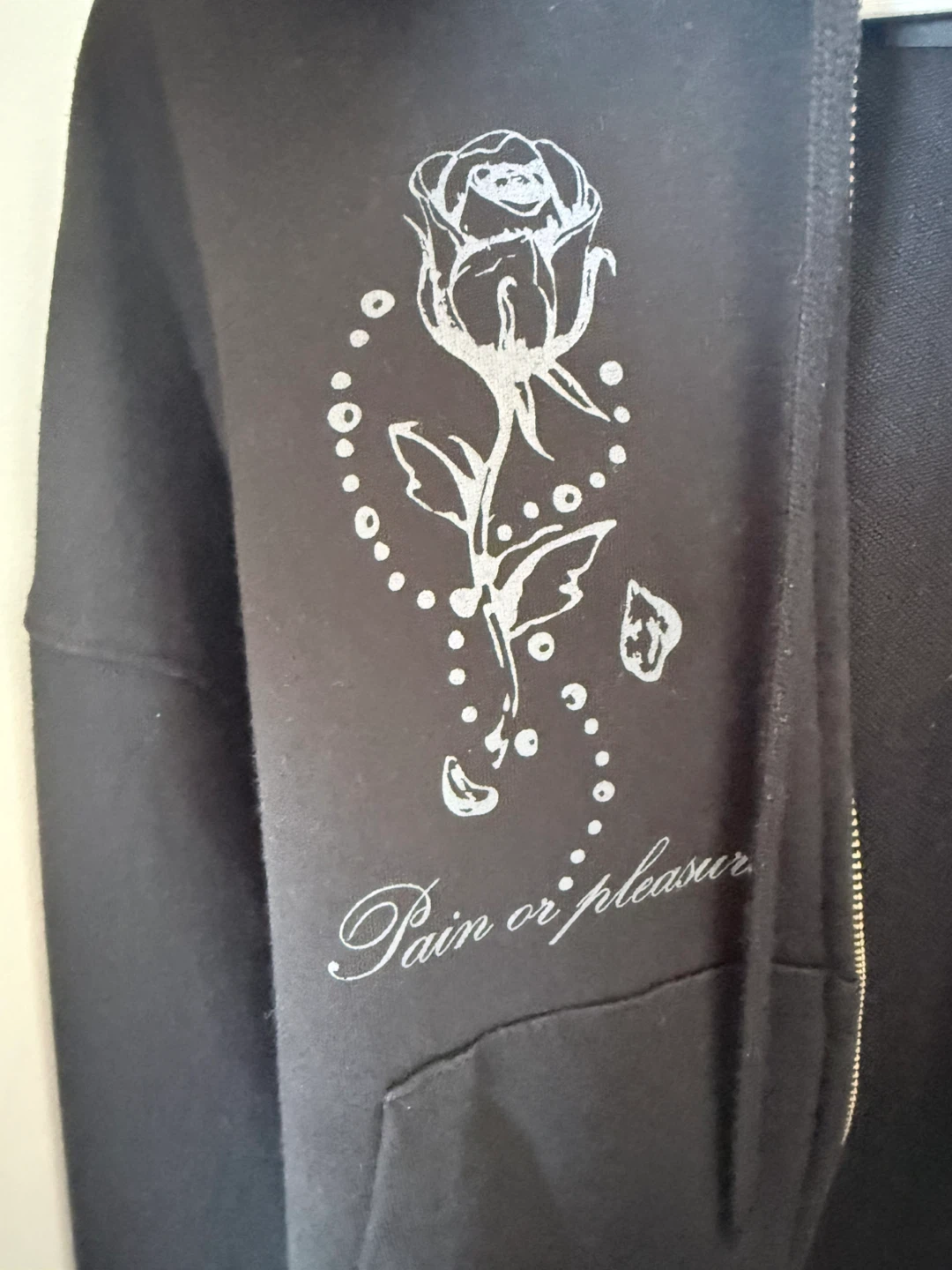 Pain or Pleasure hooded zip up - photo 3