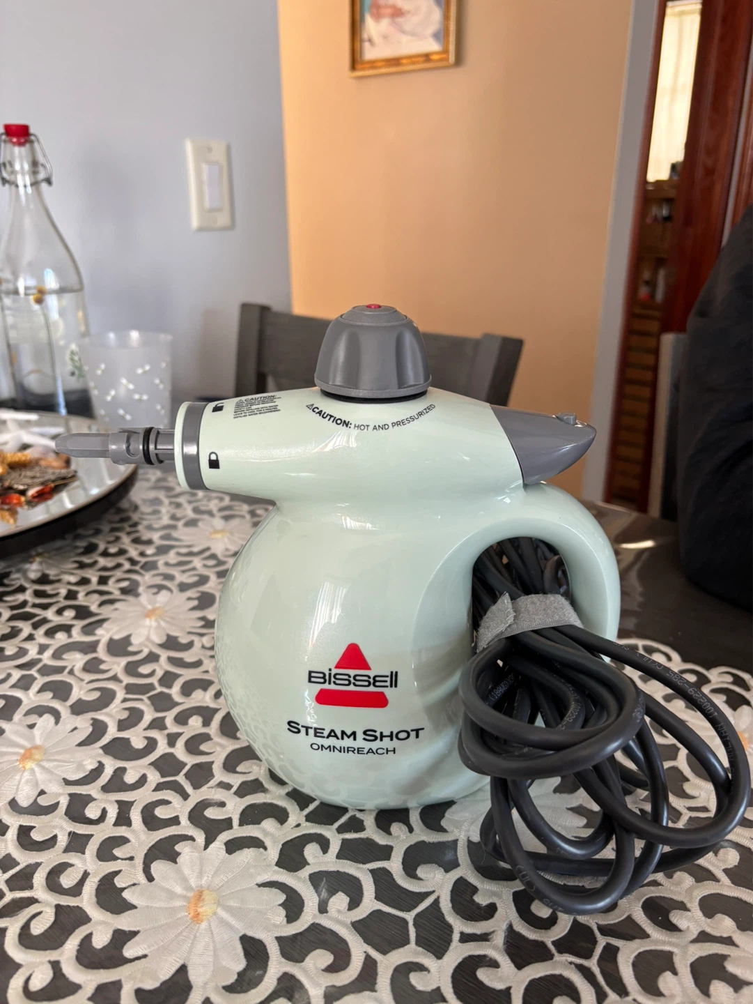 Bissell Steam Shot "OmniReach" Handheld Steamer with Accessories - photo 3