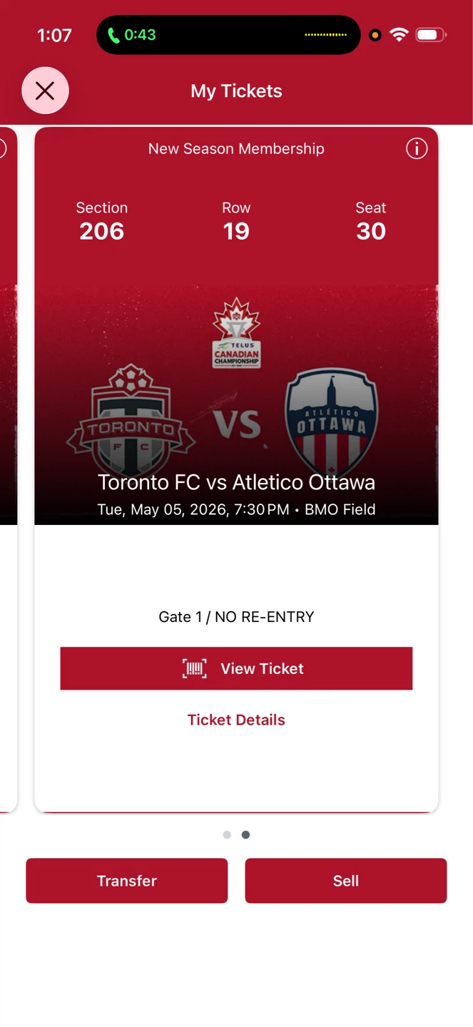 Toronto FC vs Atletico Ottawa Ticket - May 05, 2026