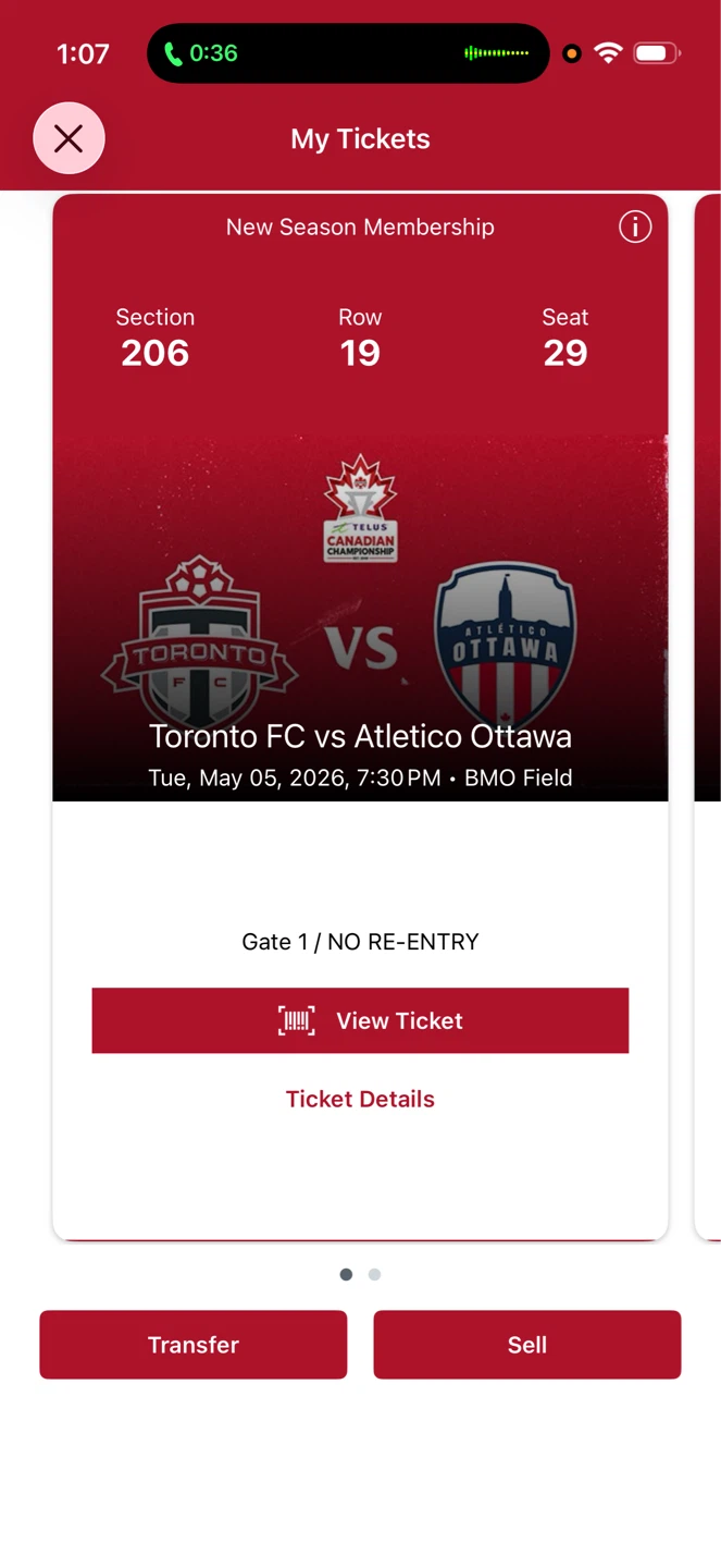 Toronto FC vs Atletico Ottawa Ticket - May 05, 2026 - photo 2