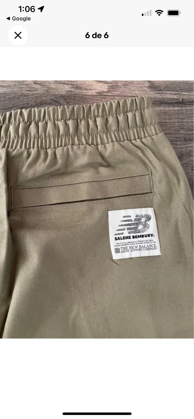 New Balance x Salehe Bembury Khaki Track Pants - photo 5