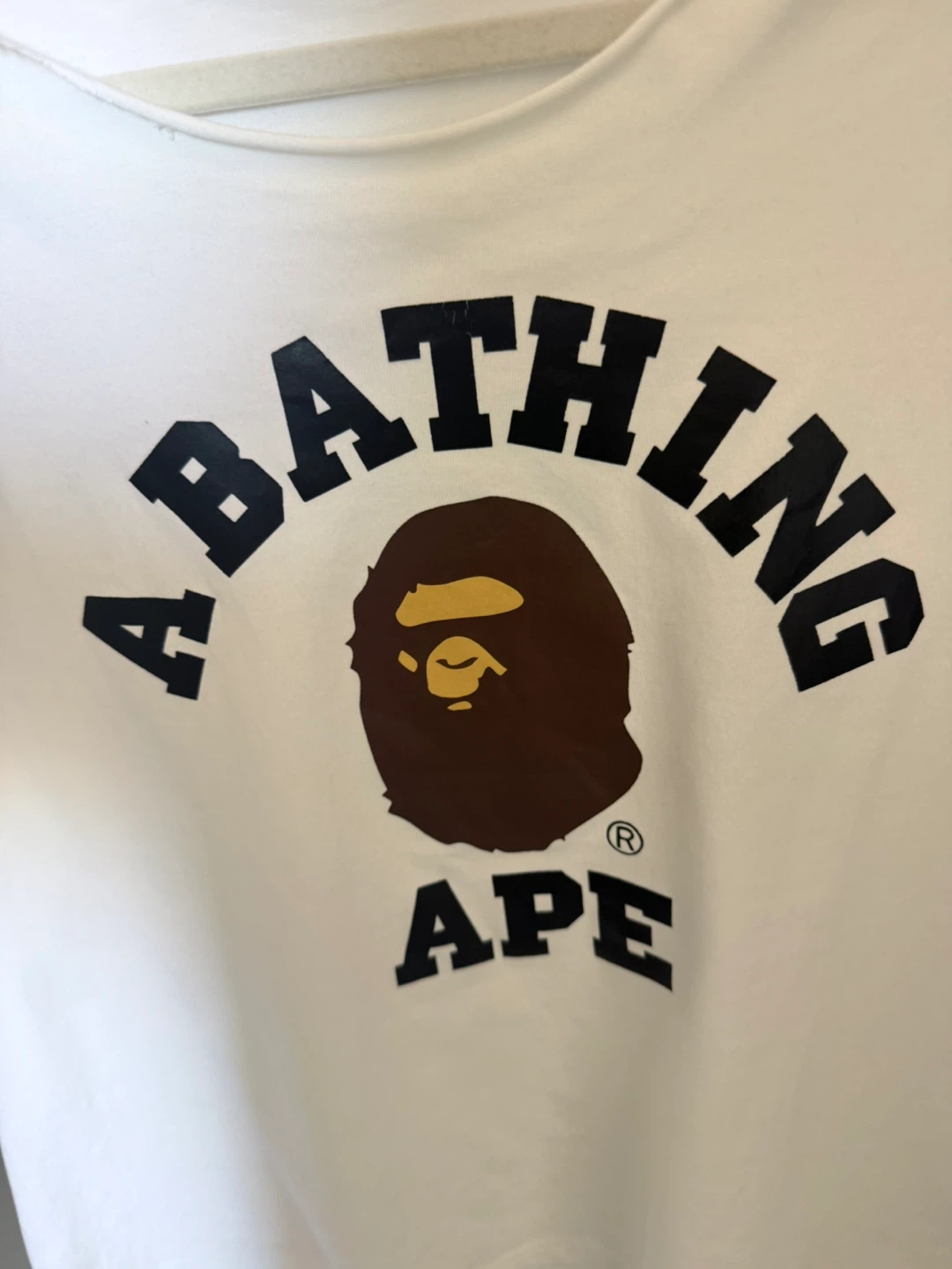 Bape t shirt white - photo 3