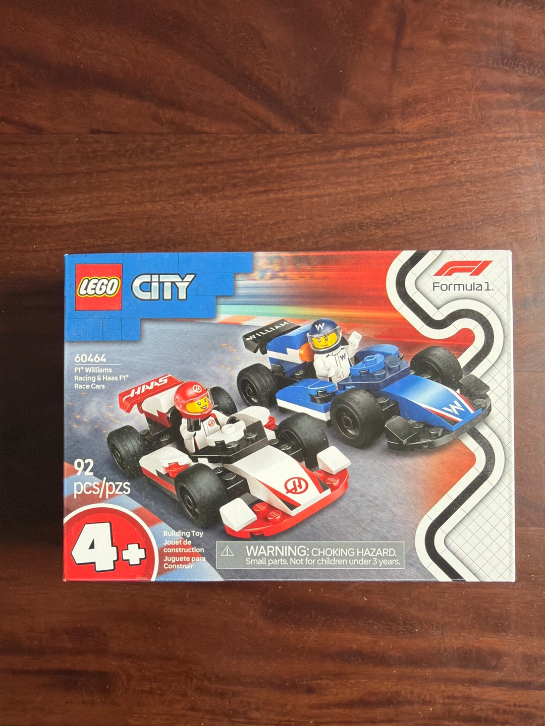 🆕LEGO City F1 Williams Racing & Haas F1 Race Cars Set  (NWT) 🌟