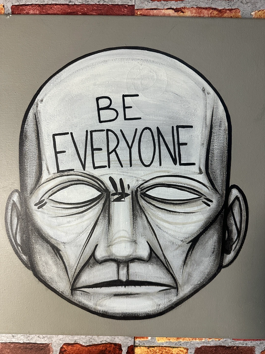 Art Print "BE EVERYONE" By Calgary Artist Earthfolk - photo 2
