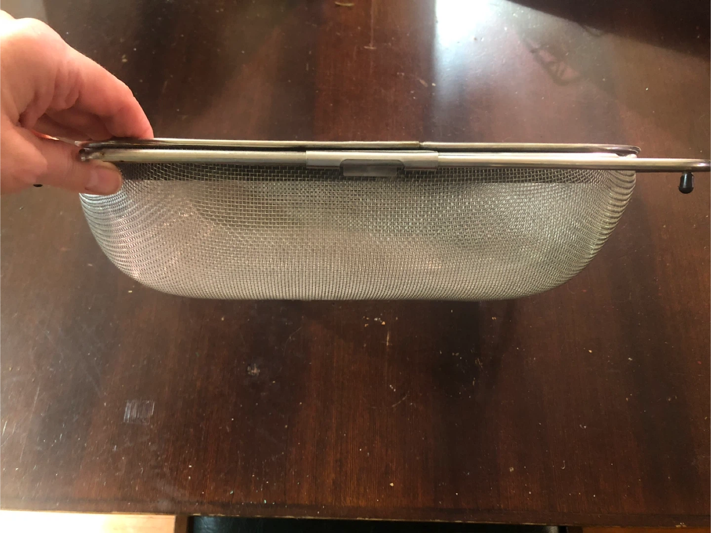 Metal Strainer /Colander Adjustable. Like New. - photo 3