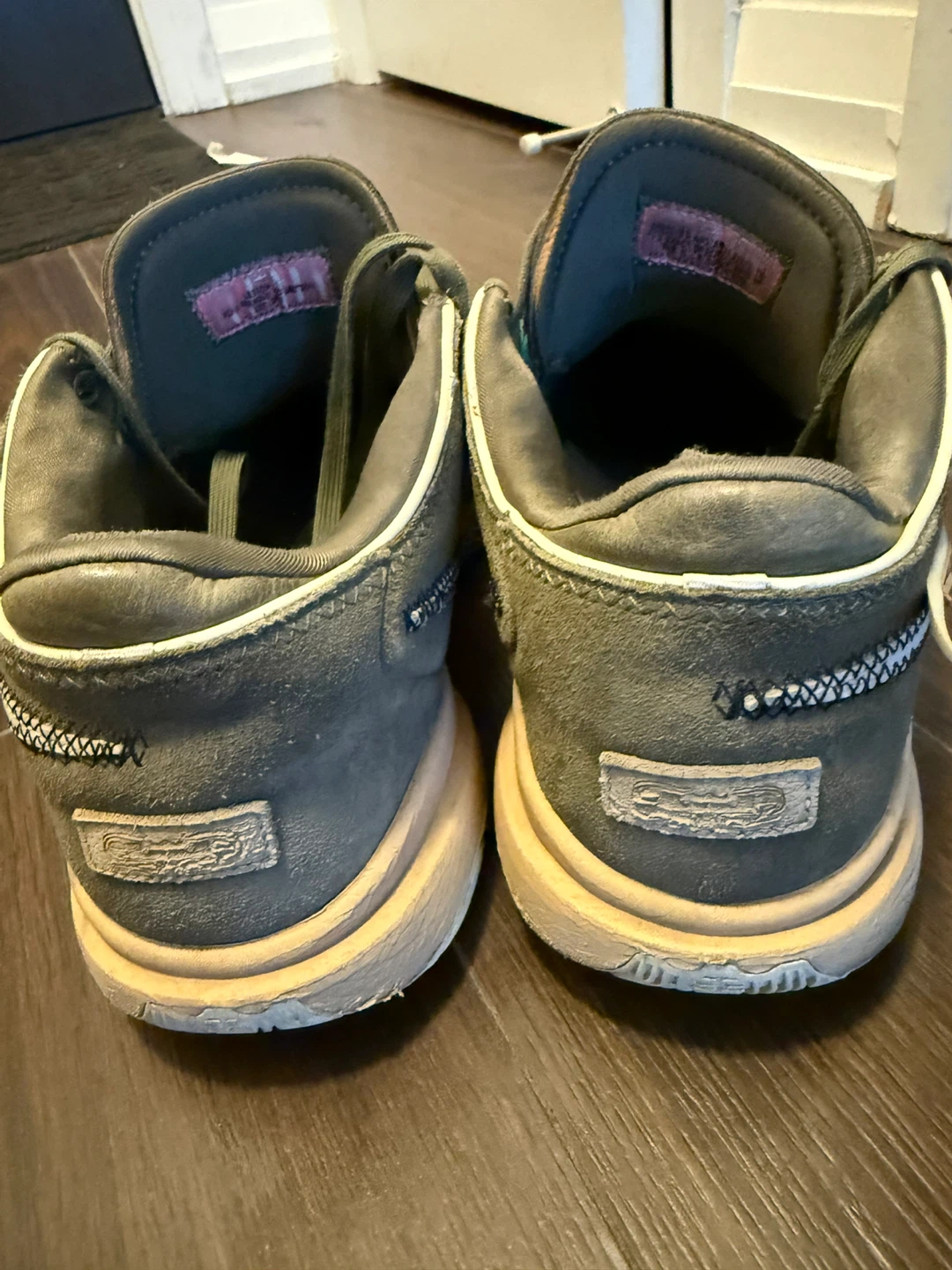 Nike LeBron 20 Basketball Shoes - Olive Green - photo 4