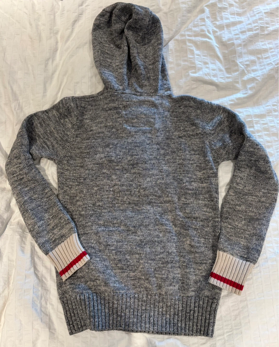 Renu University of Waterloo Hoodie Sweater Size M/M Grey - photo 4