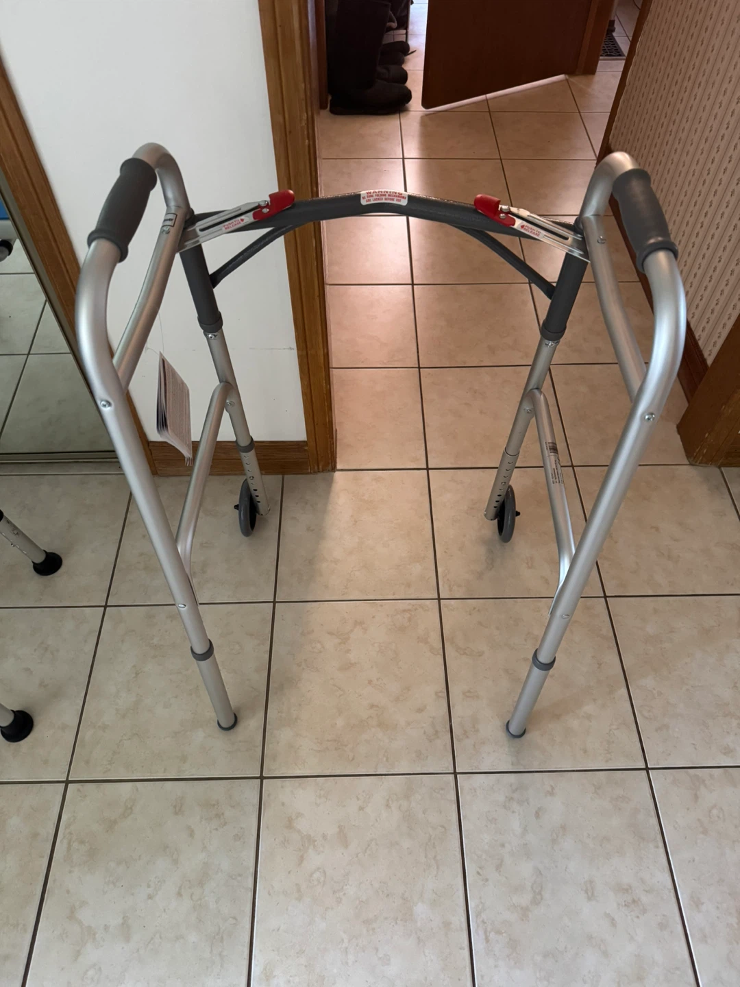 Folding Walker with Wheels