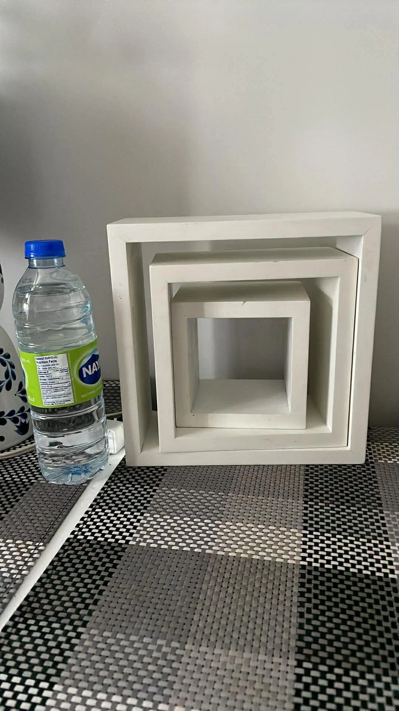 IKEA White Cube Shelving Set