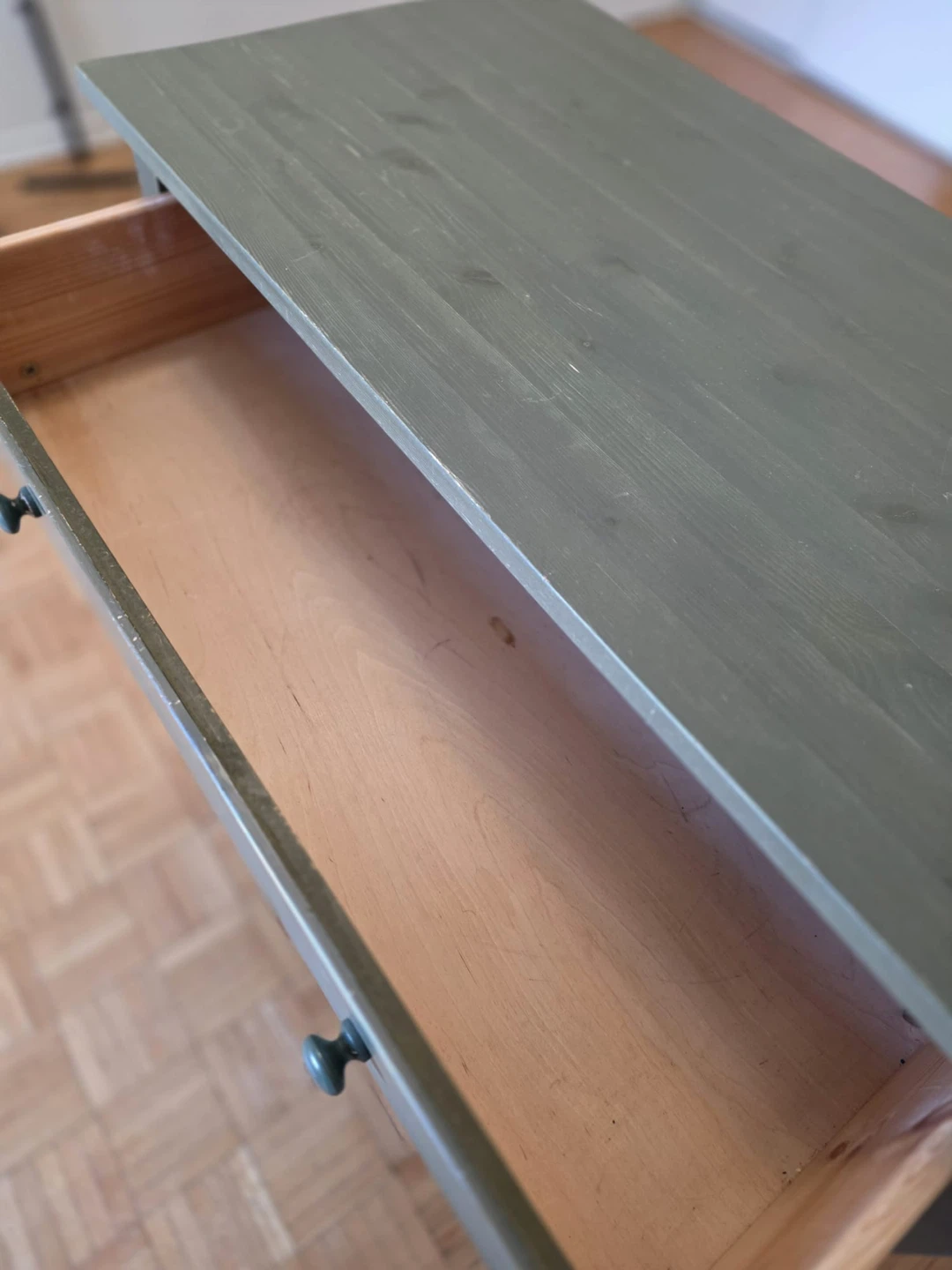 Green 3-Drawer Dresser - photo 2