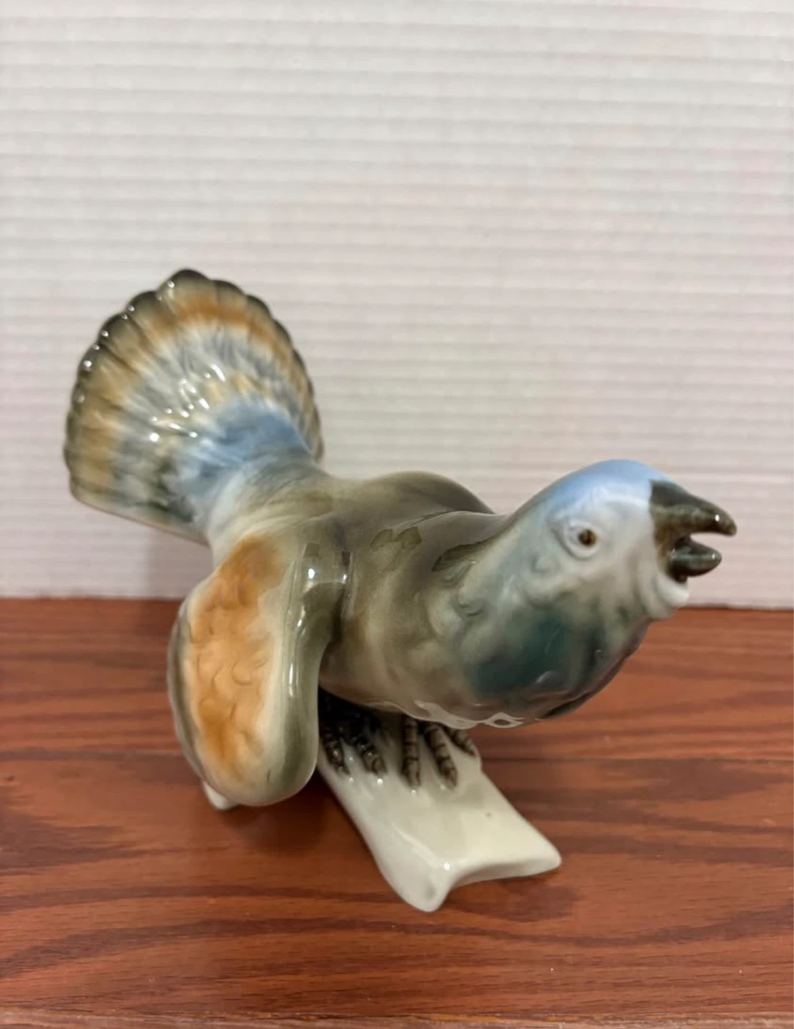 ROYAL DUX Porcelain Capercaillie Bird  Figurine