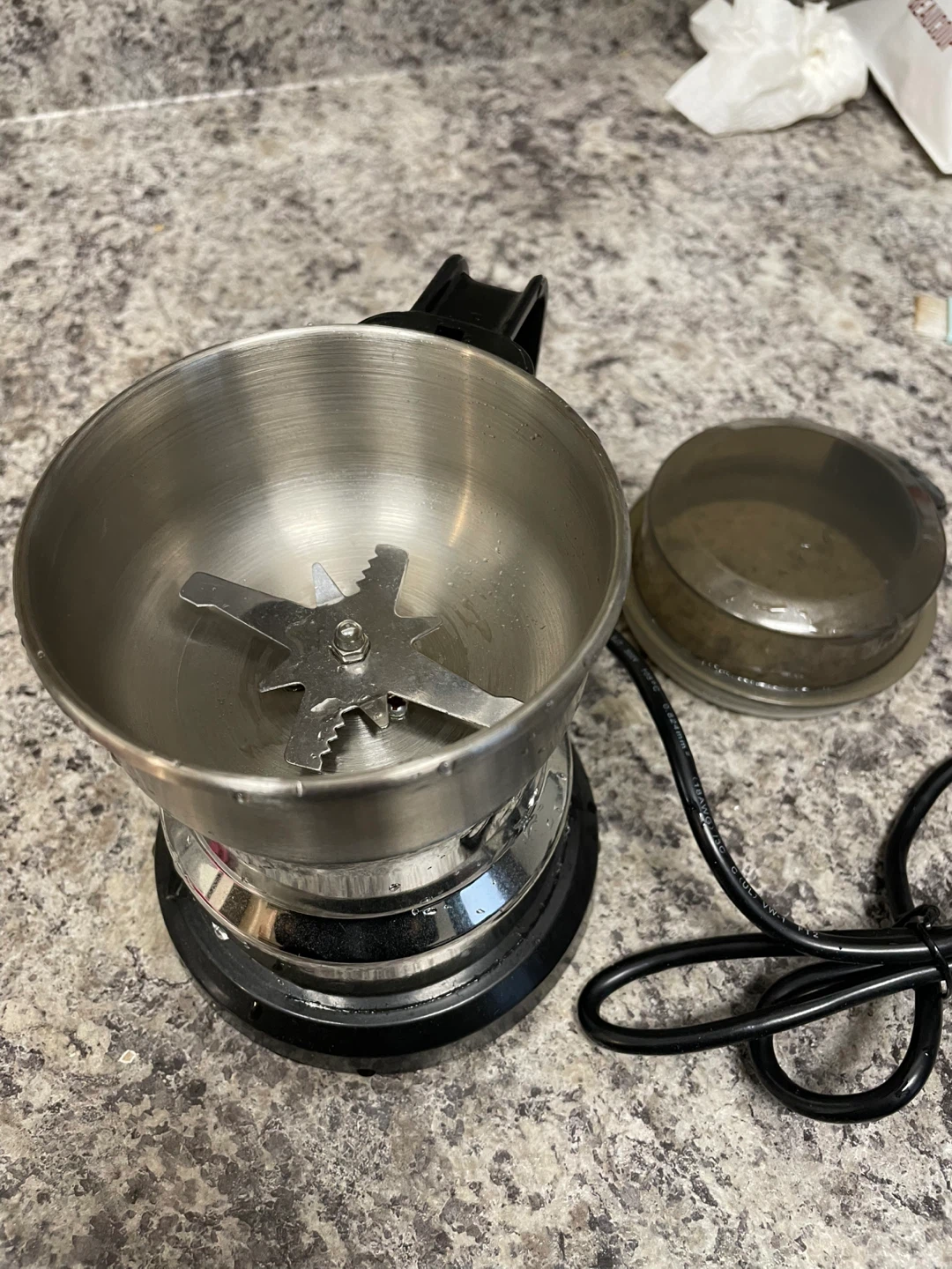 Electric coffee Grinder with Stainless Steel Blades