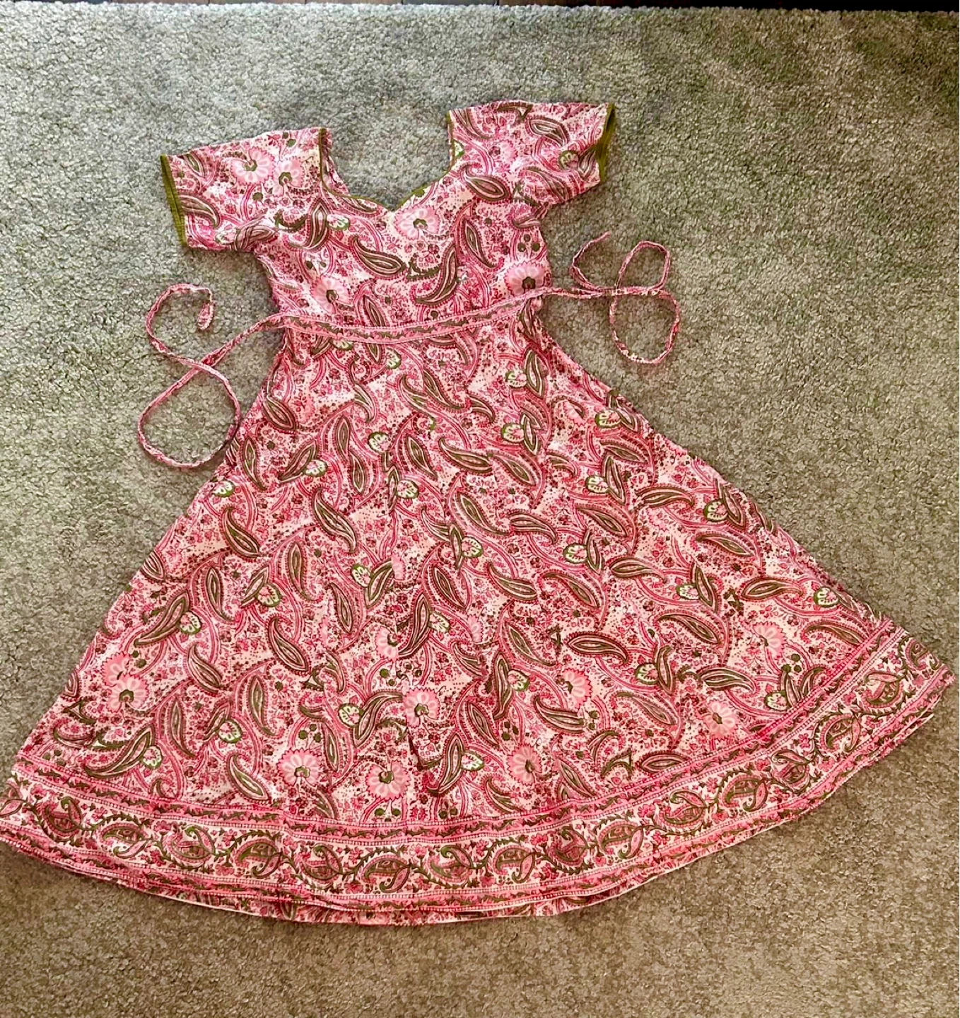 Girls age 8 to 10 years old Kurti Pants Set - photo 4