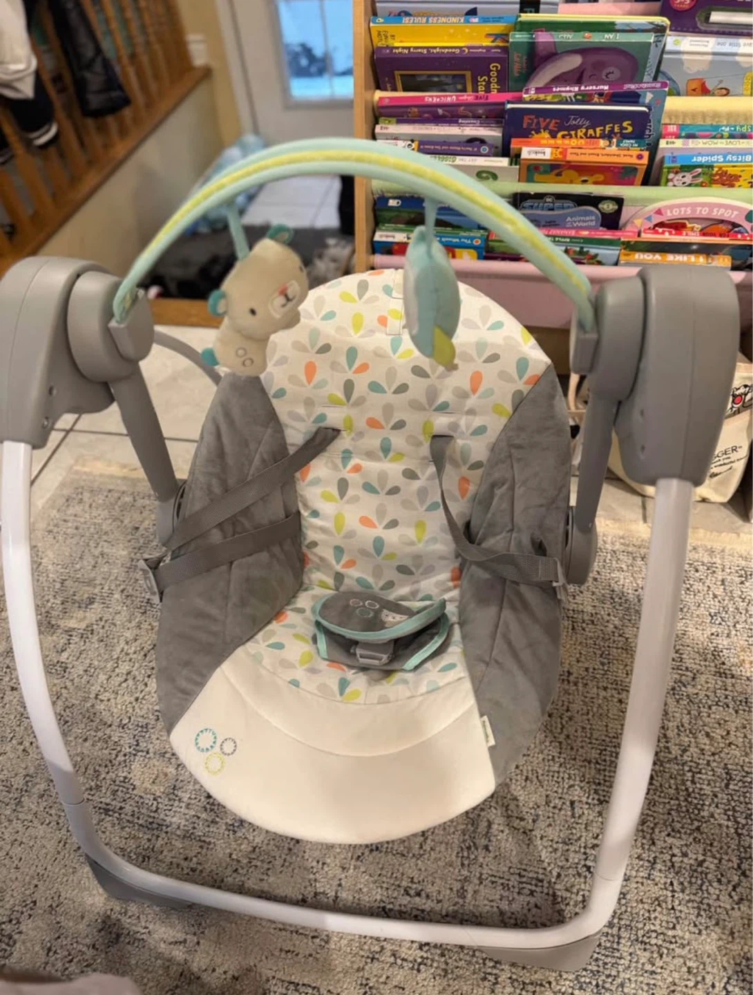 Ingenuity Comfort 2 Go Portable Swing - Fanciful Forest