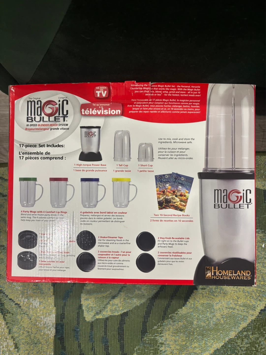 Magic Bullet 17-Piece Hi-Speed Blender/Mixer System - photo 2