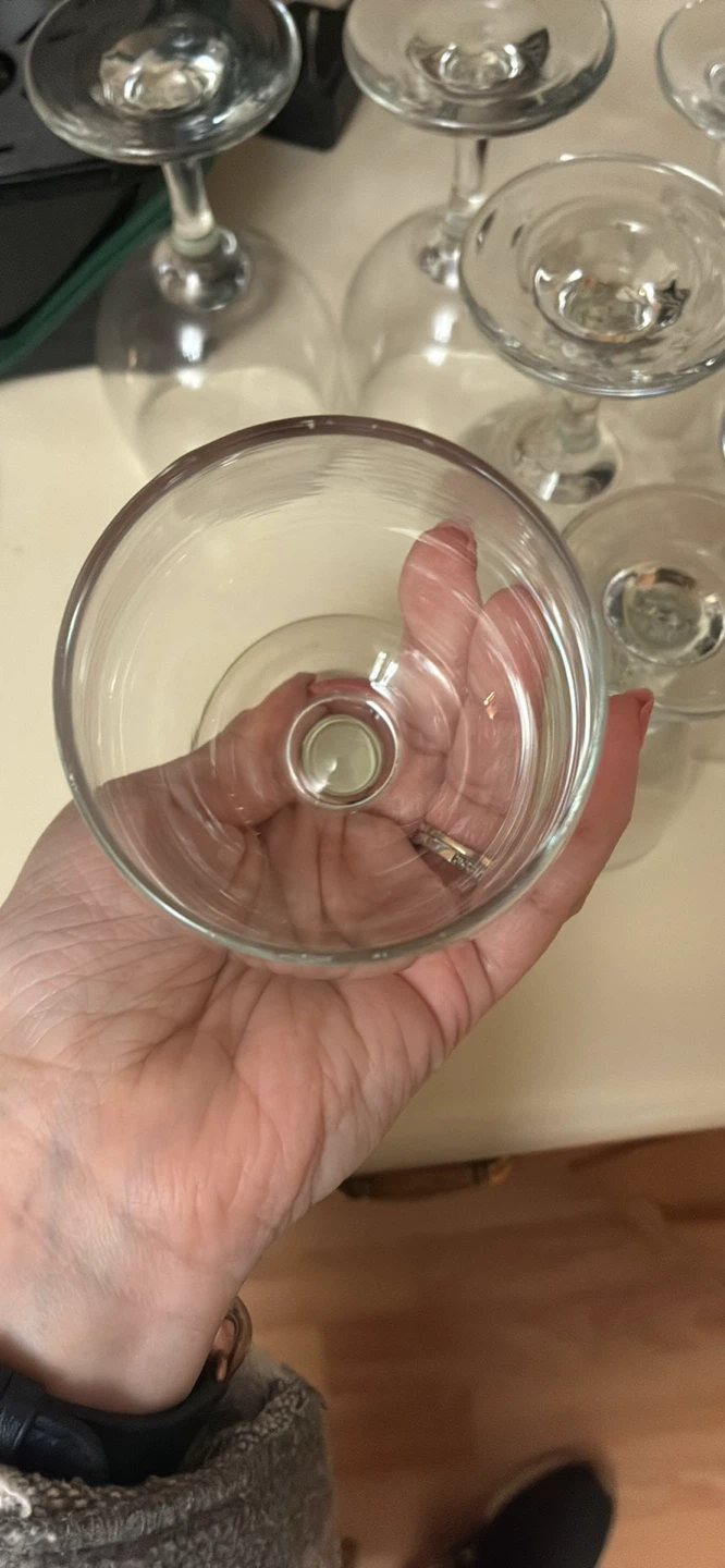 Small wine glasses and cordial glasses set of 8 - photo 4