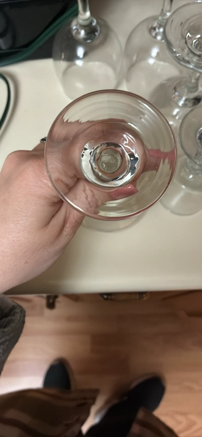 Small wine glasses and cordial glasses set of 8 - photo 3