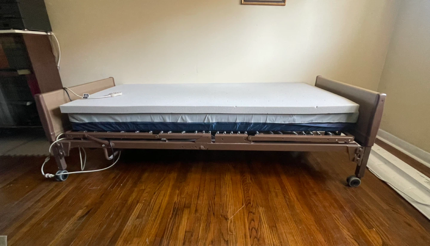Invacare Hospital Bed with Mattress