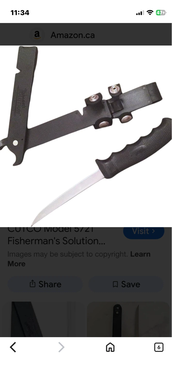 The Fisherman's Solution Fillet Knife with Sheath - photo 5