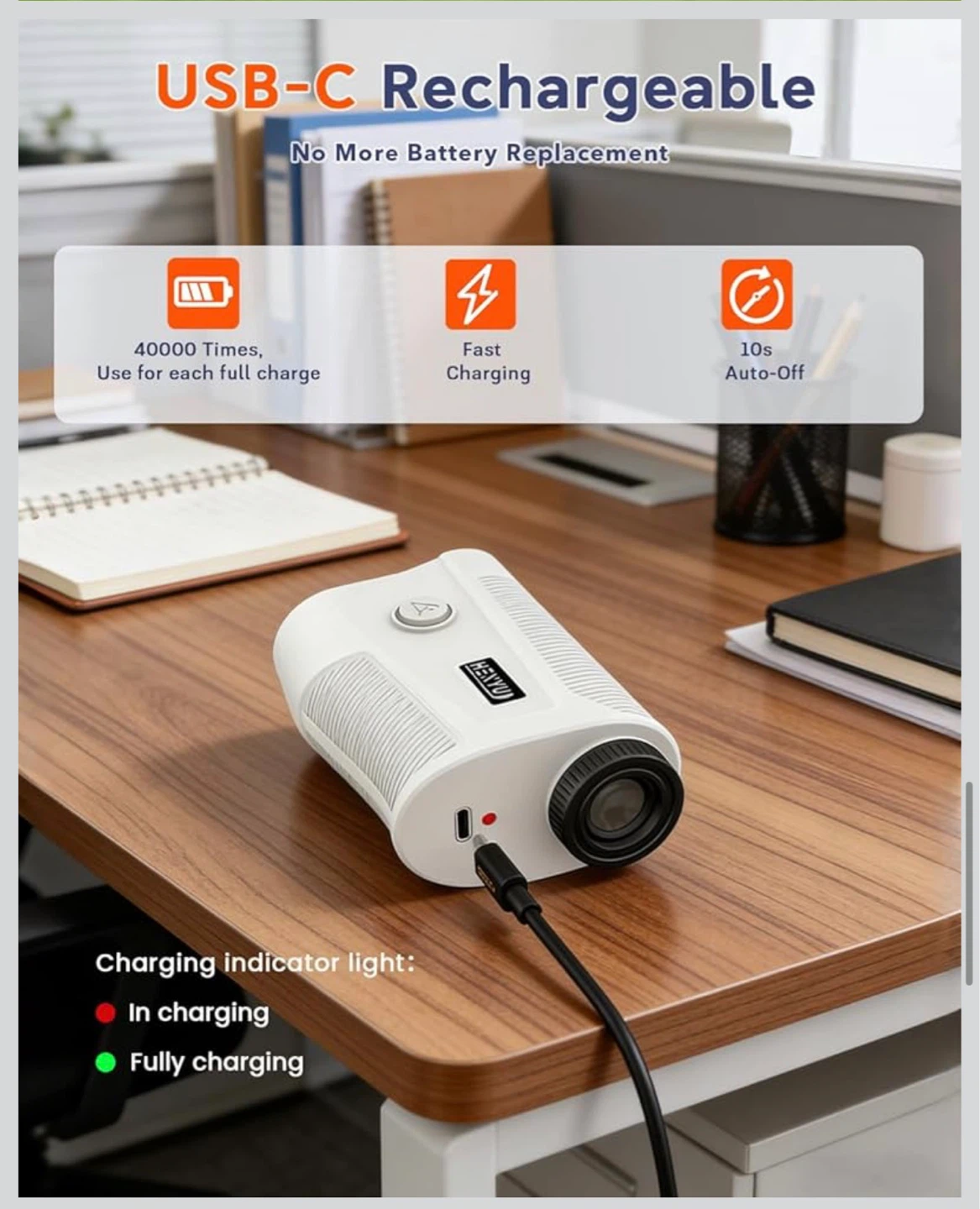 HENYU Golf Rangefinder with Slope Compensation and Flag Lock - photo 5