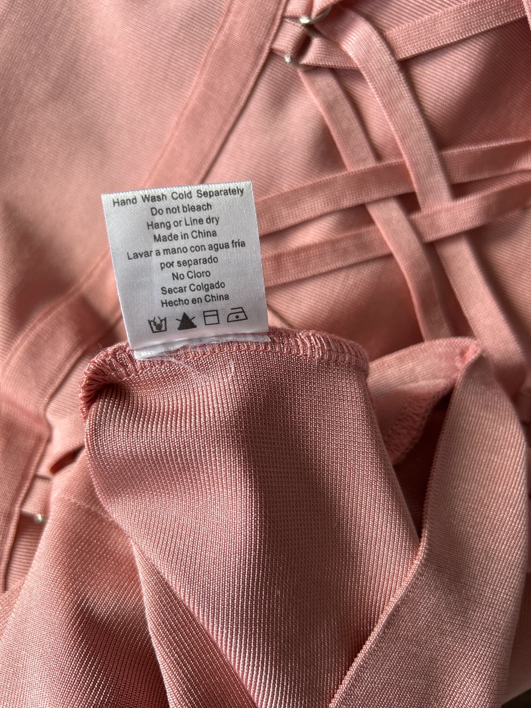 Pink bodycon dress - photo 4