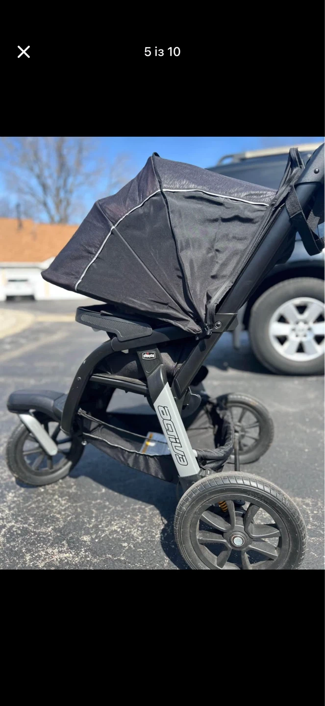 Chicco Echo Jogging Stroller + car seat - photo 5