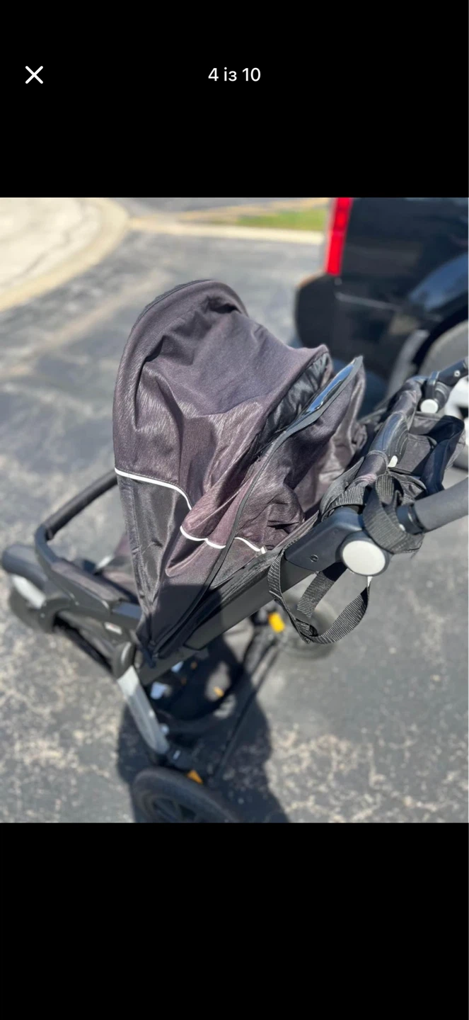 Chicco Echo Jogging Stroller + car seat - photo 4