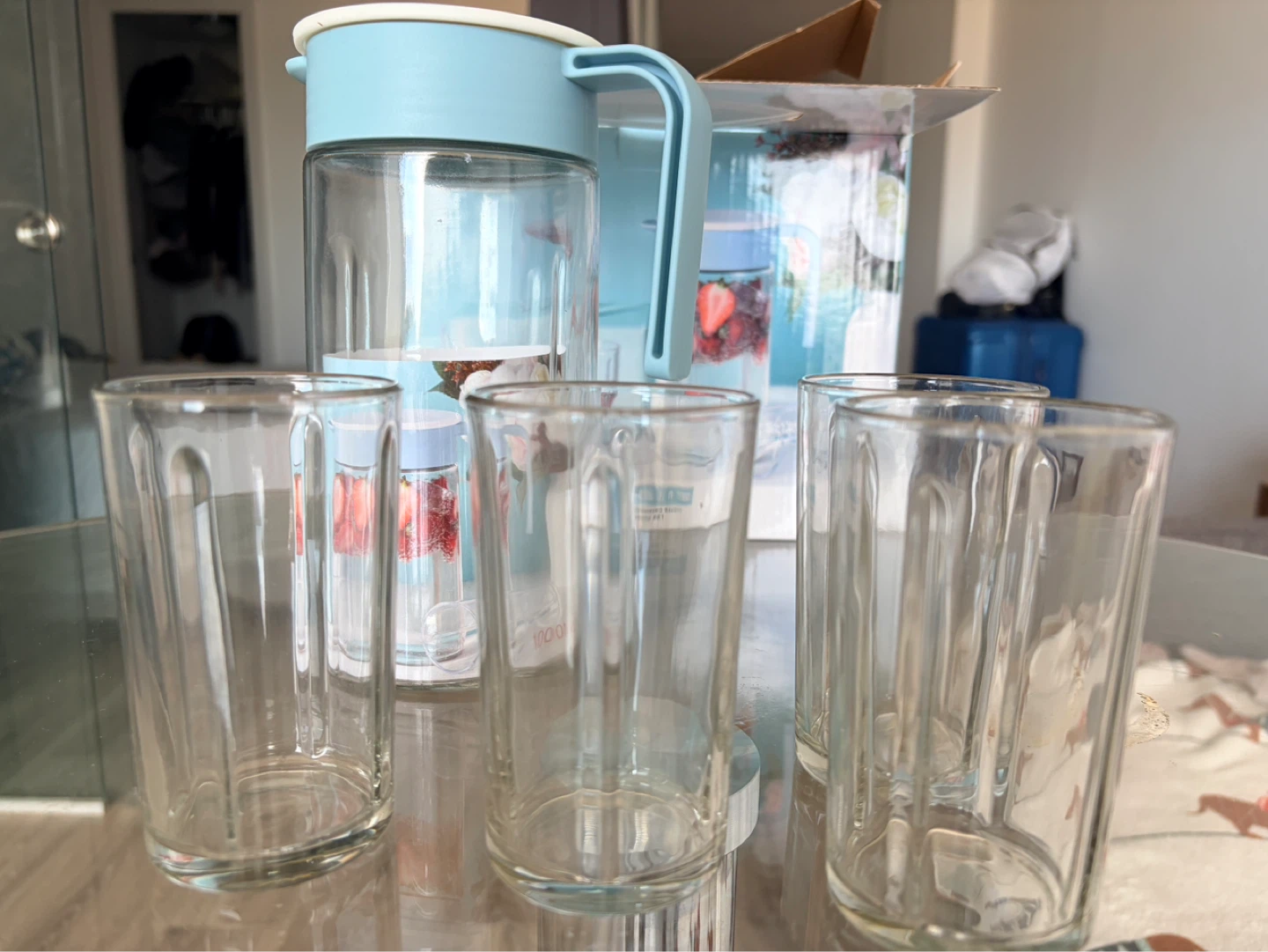 Pitcher and Glass Set - photo 2