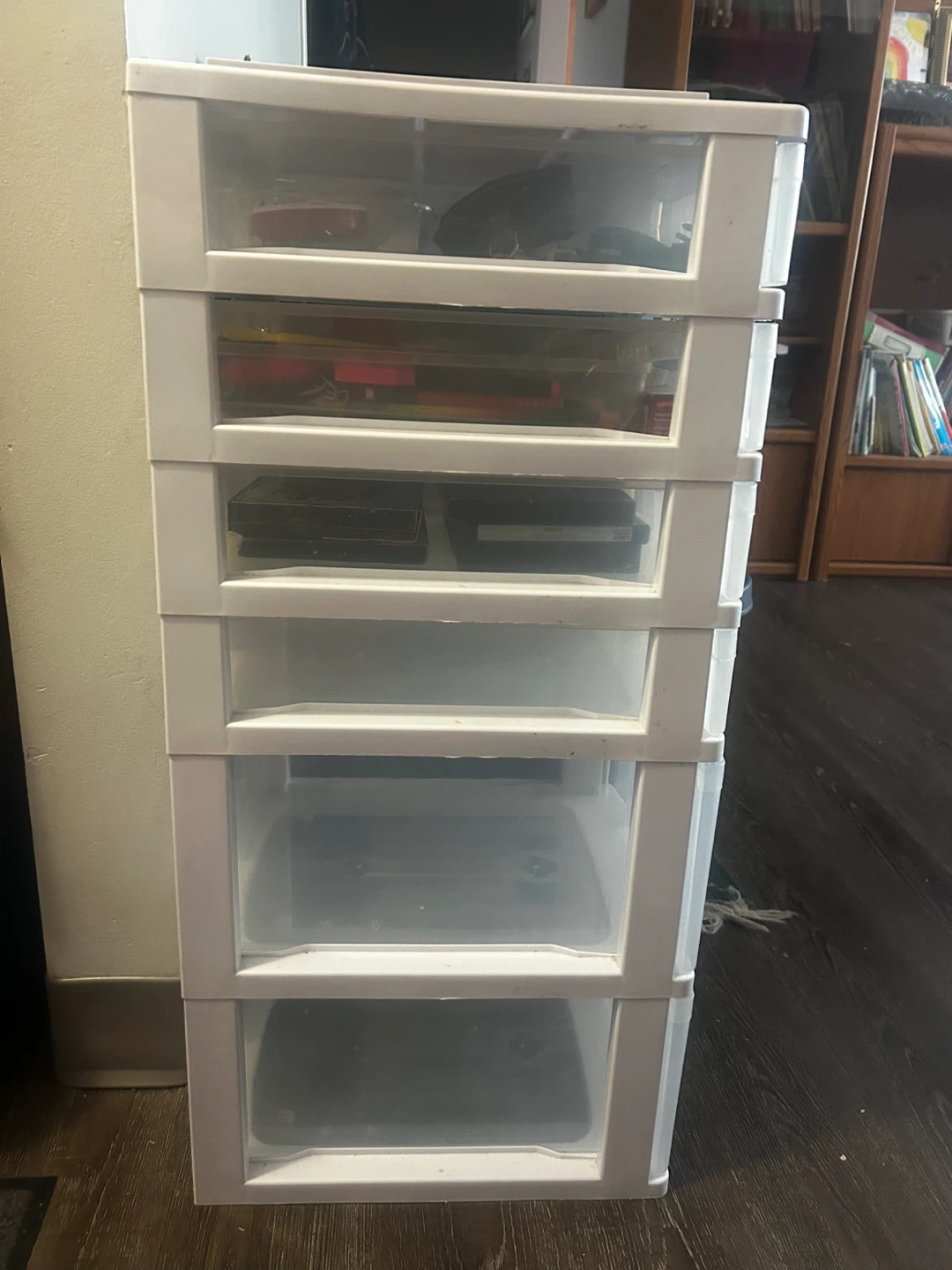 Plastic 5-Drawer Organizer Storage Unit - photo 2