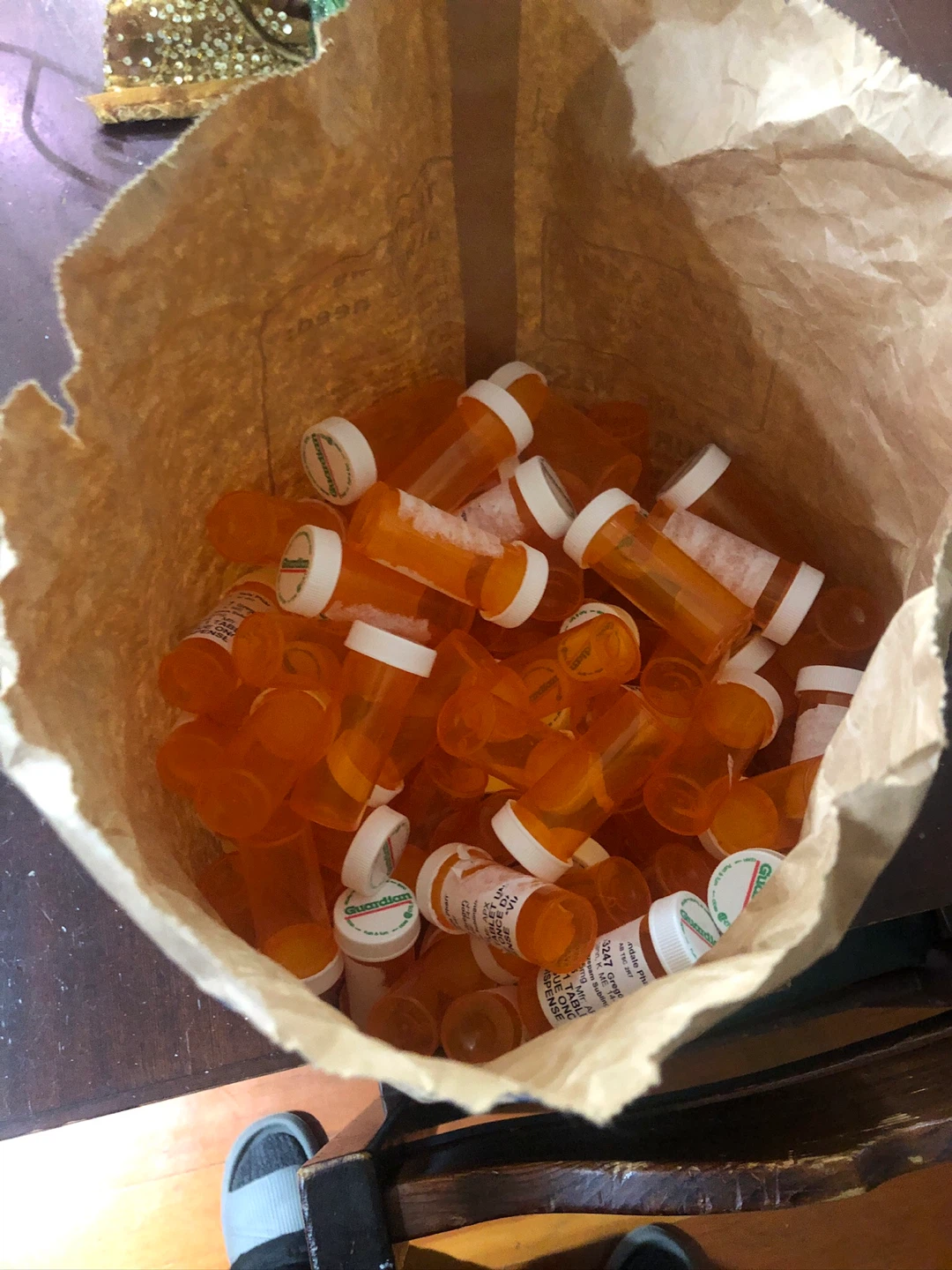 FREE: Clean Pill Bottles.