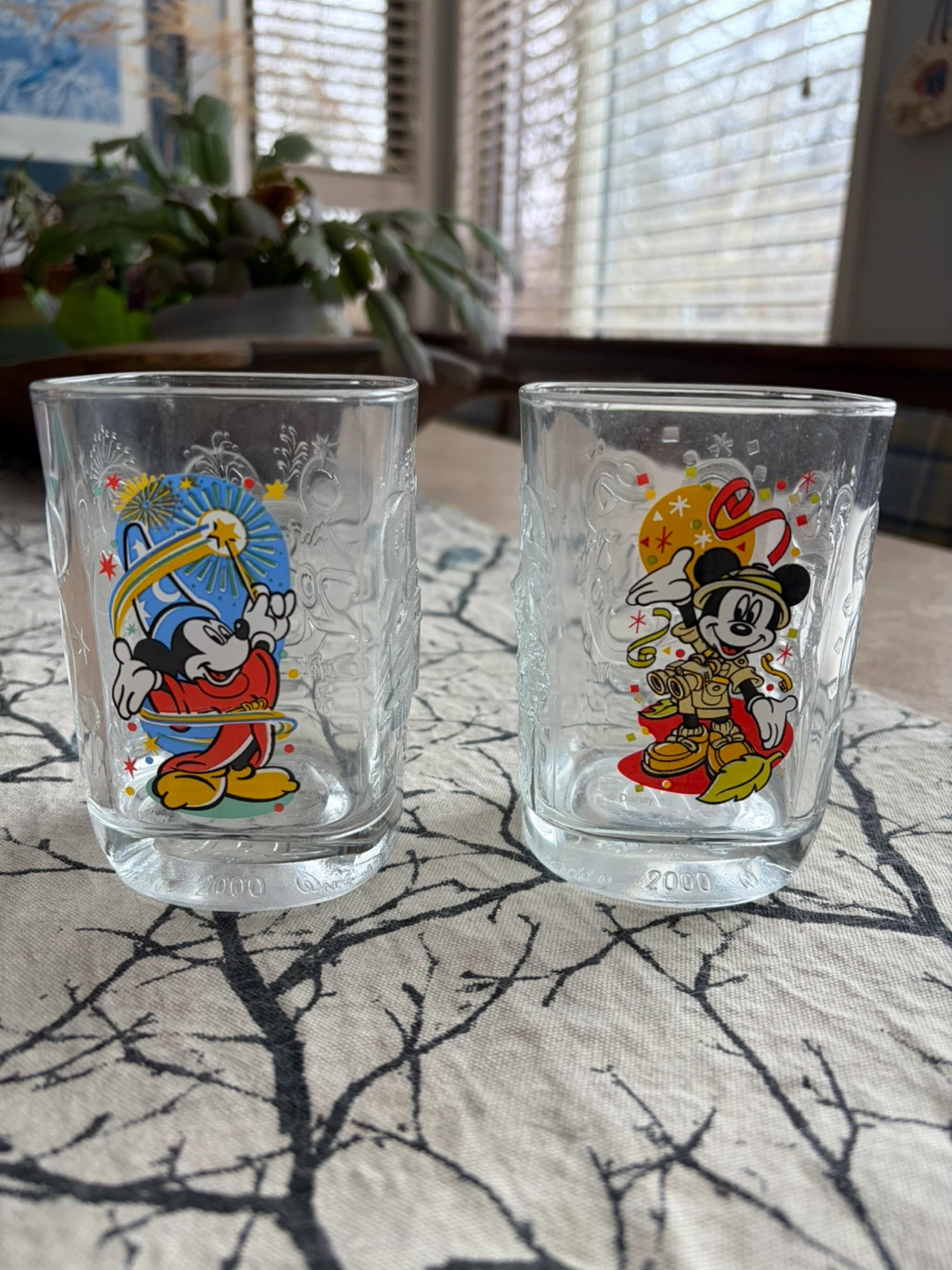 Disney collectible glasses
