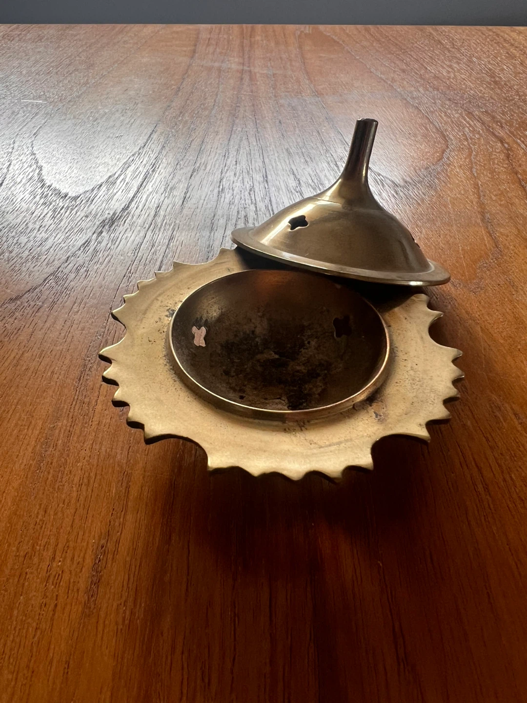 Brass Incense Holder - photo 2