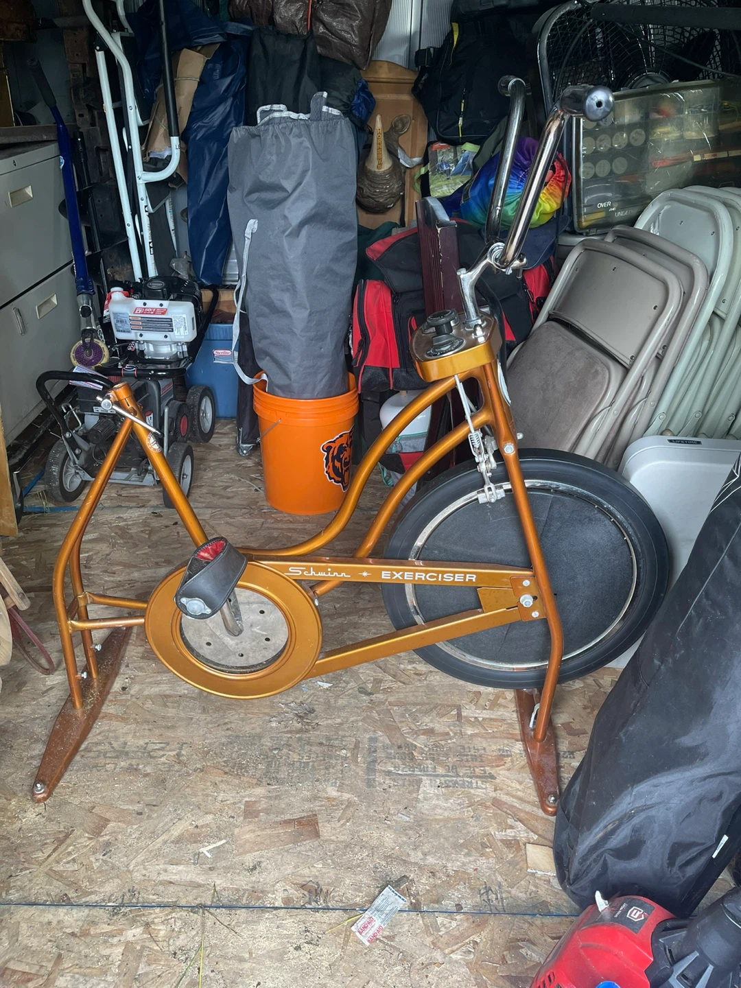 Vintage 1972 Schwinn Exerciser Stationary Bike