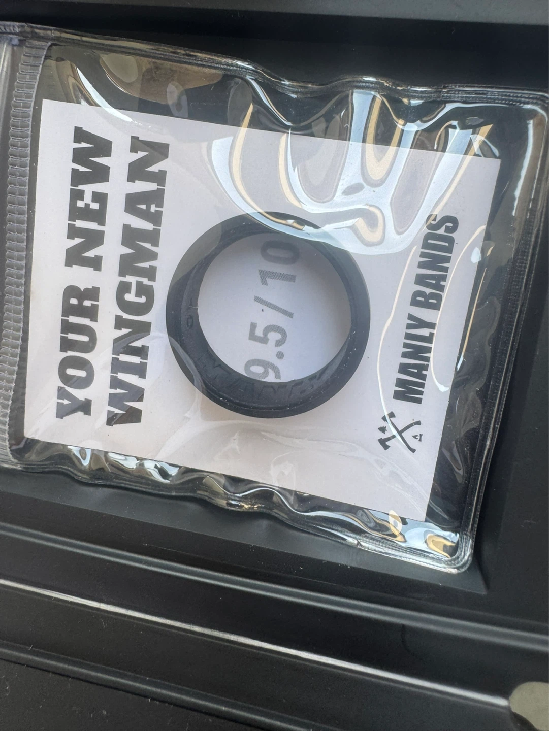 Manly Bands Tungsten Ring Size 9.5/10 - photo 2