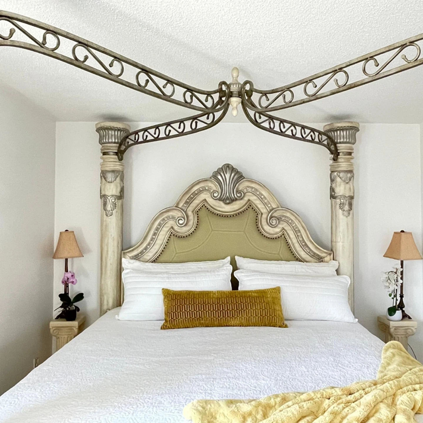 Ornate Canopy Bedroom Set - King Size - photo 2
