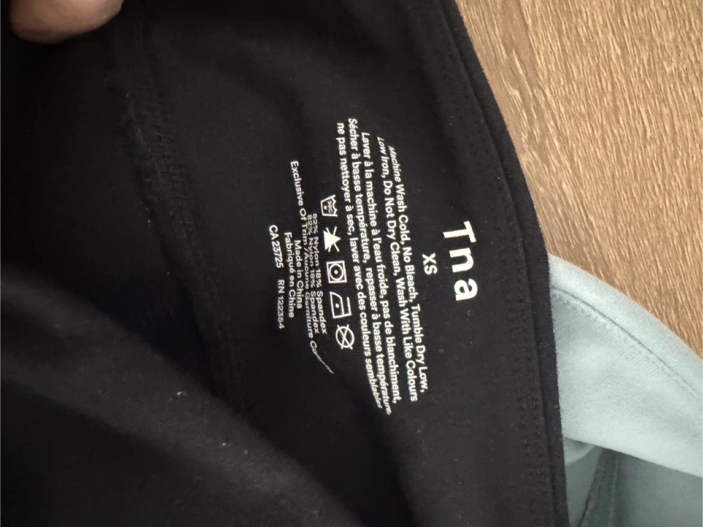 Tna Leggings - Black & Light Blue (XS) - photo 2