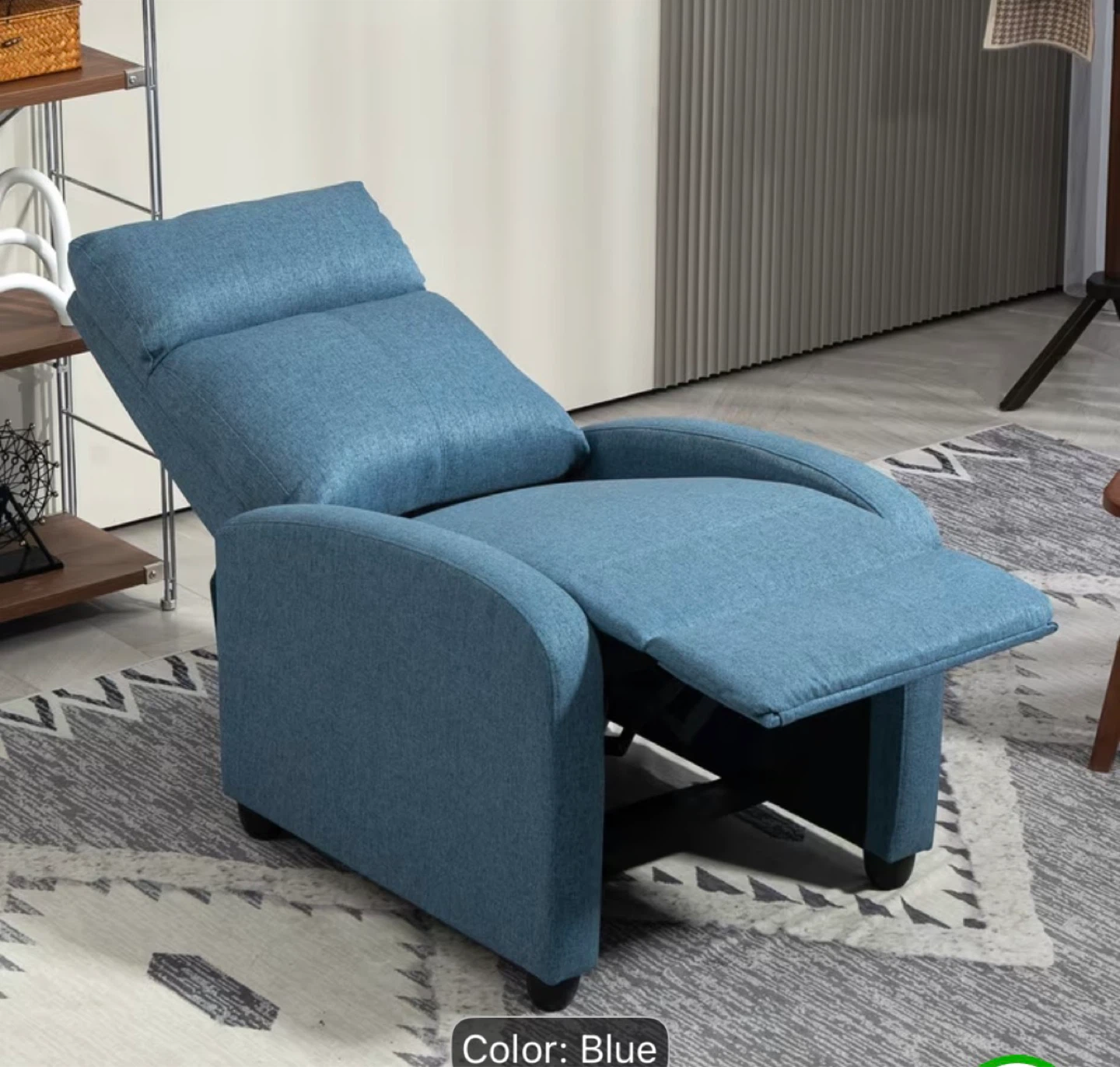 Blue Recliner Chair - photo 2